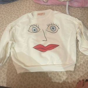 THE ANIMALS OBSERVATORY face sweatshirt